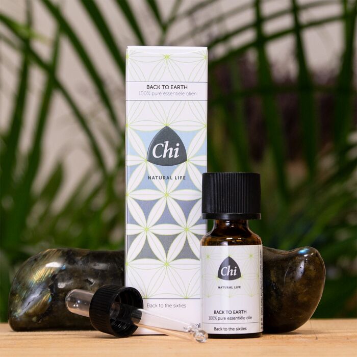 Back to Earth mix olie + GRATIS Aromastone Wood - Afbeelding 2