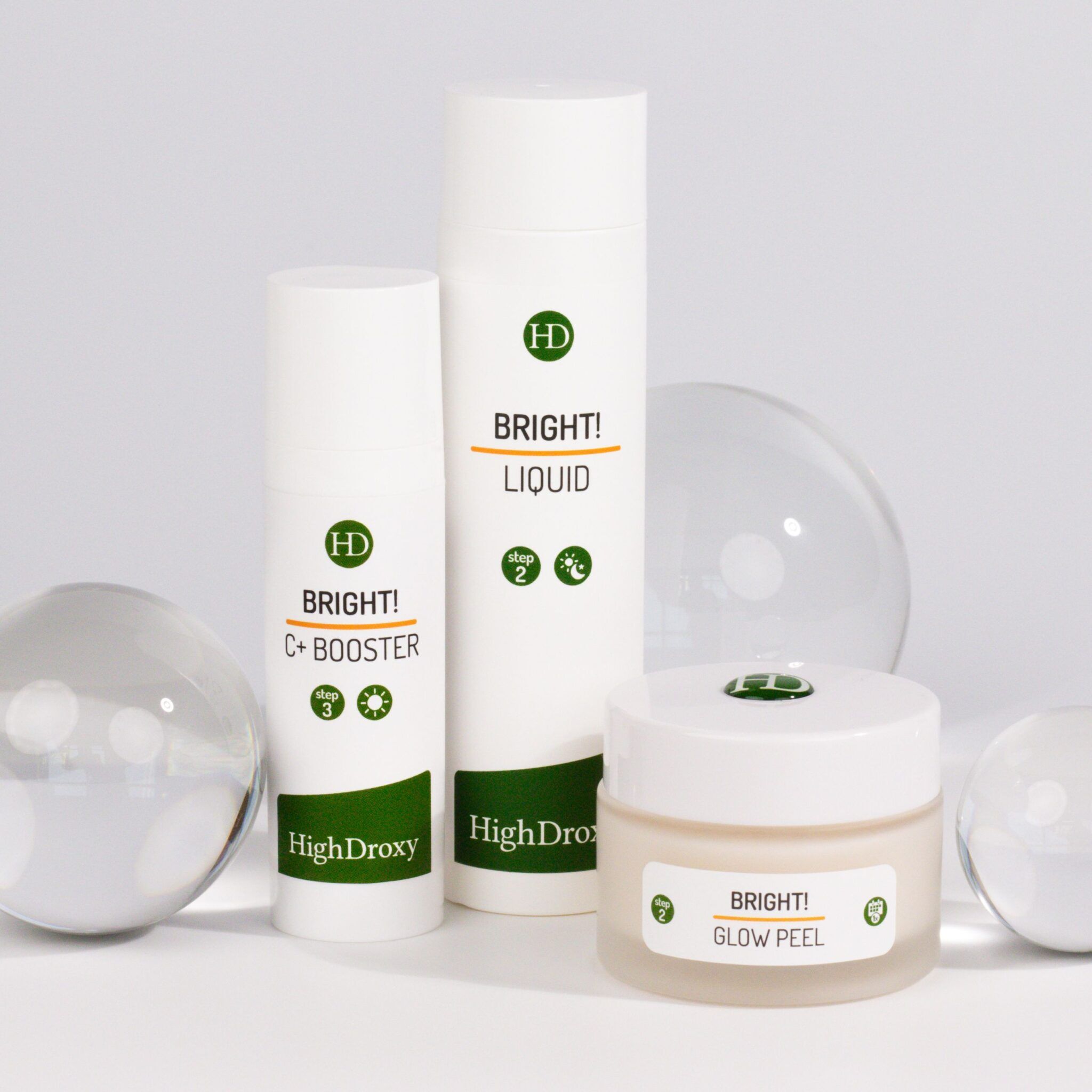 HighDroxy BRIGHT! Glow Peel Masker - Afbeelding 3