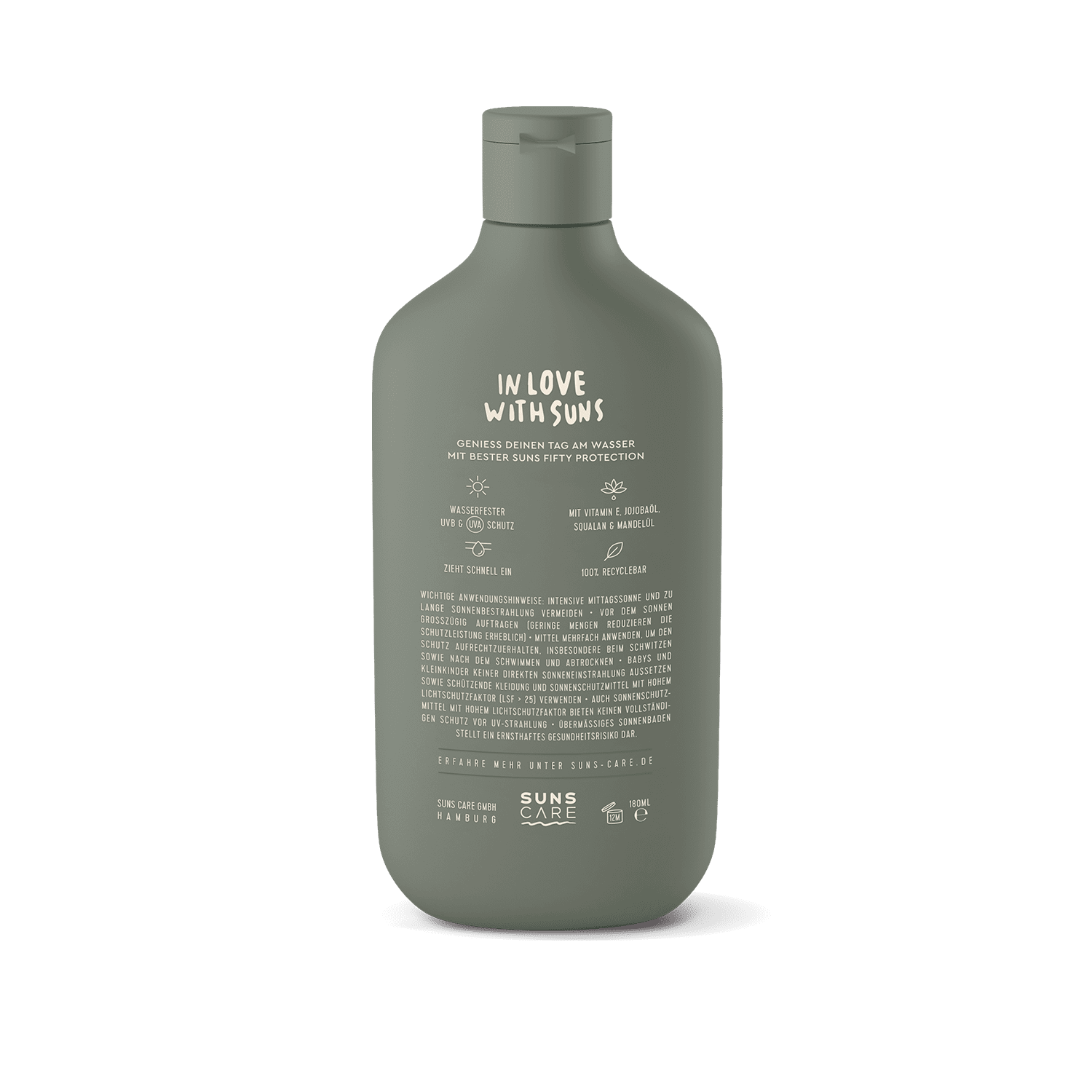 Suns Care Fifty Waterproof SPF 50 Bali - Afbeelding 2