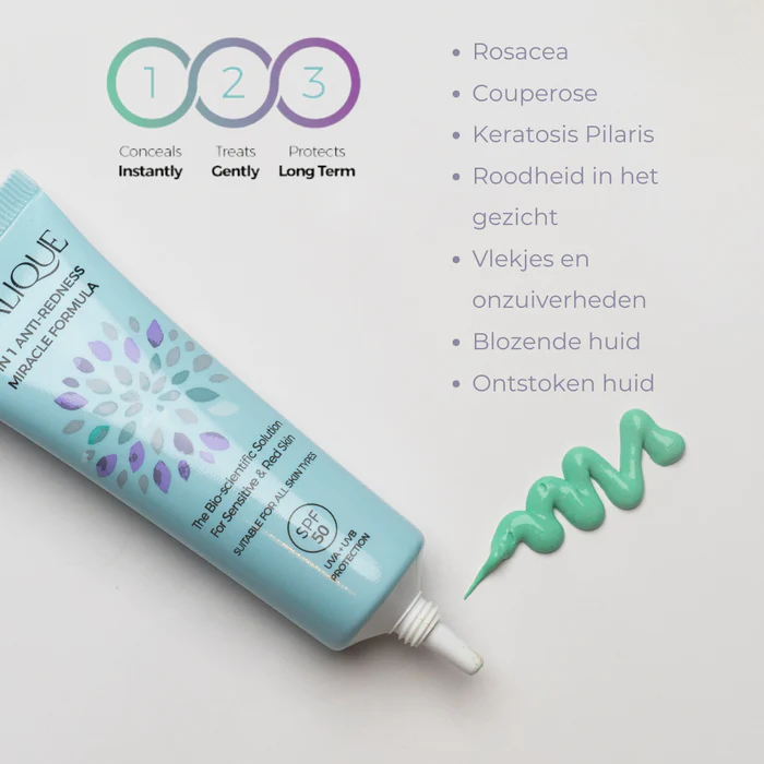 Rosalique 3 in 1 Anti-Redness Miracle Formula SPF50 - Afbeelding 3