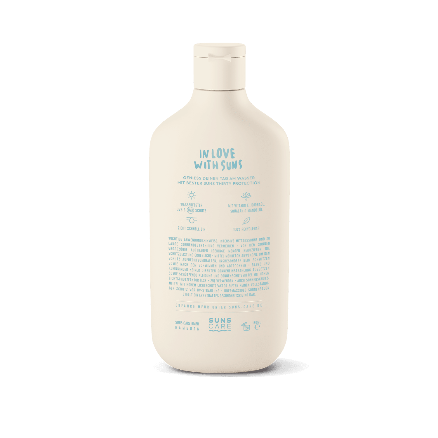 Suns Thirty Waterproof SPF 30 Sea Salt - Afbeelding 2