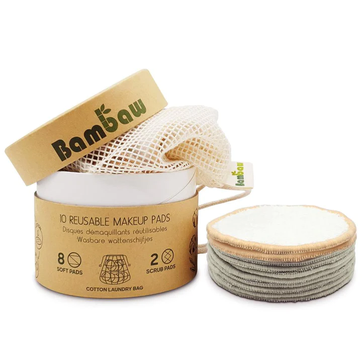 Bambaw herbruikbare make-up remover pads